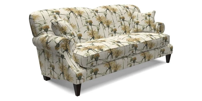 Tangmere 3 Seater Sofa in Floral Linen L'Oiseaux Tapestry 