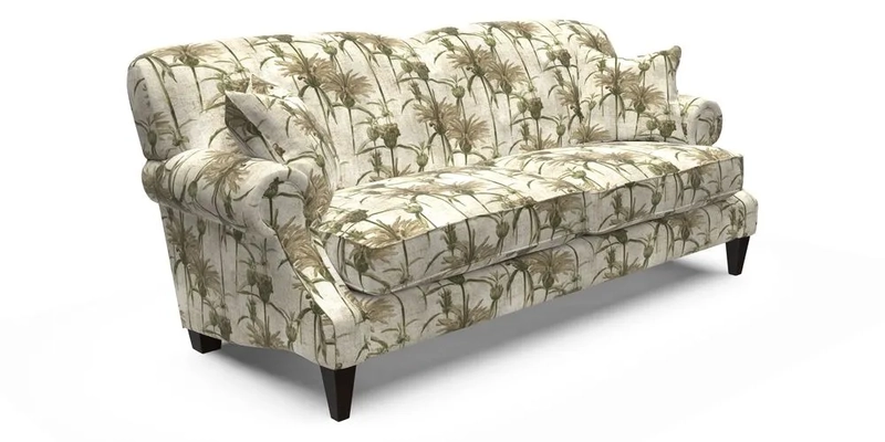 Tangmere 3 Seater Sofa in Floral Linen L'Oiseaux Tapestry 