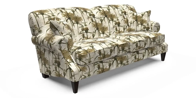 Tangmere 3 Seater Sofa in Floral Linen L'Oiseaux Tapestry 