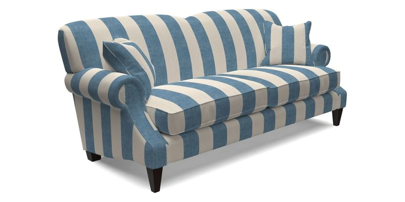 Tangmere 3 Seater Sofa in Floral Linen L'Oiseaux Tapestry 