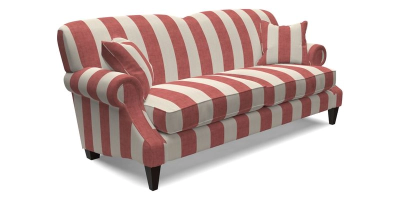 Tangmere 3 Seater Sofa in Floral Linen L'Oiseaux Tapestry 