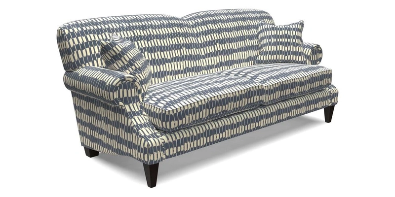 Tangmere 3 Seater Sofa in Floral Linen L'Oiseaux Tapestry 