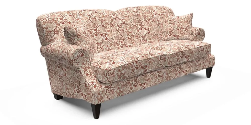 Tangmere 3 Seater Sofa in Floral Linen L'Oiseaux Tapestry 