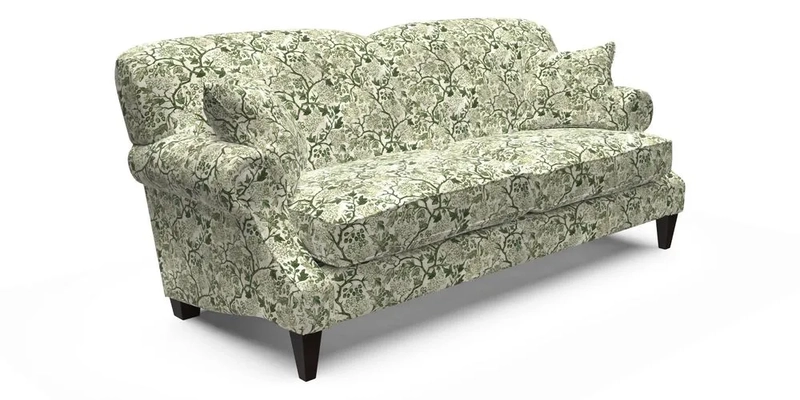 Tangmere 3 Seater Sofa in Floral Linen L'Oiseaux Tapestry 