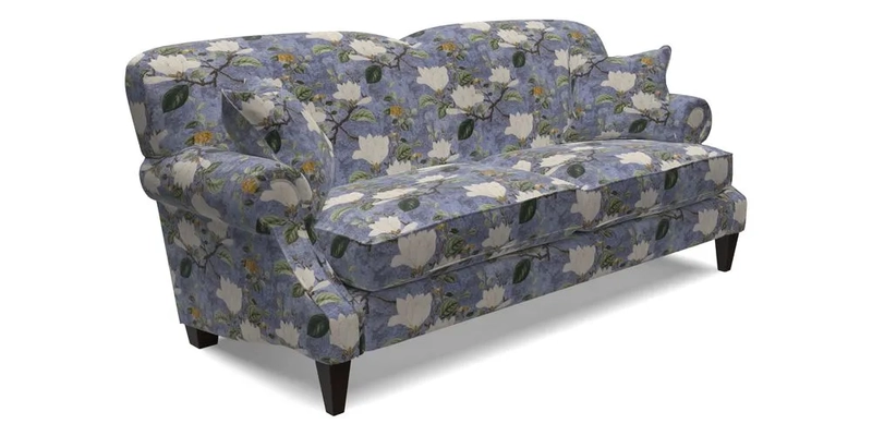 Tangmere 3 Seater Sofa in Floral Linen L'Oiseaux Tapestry 