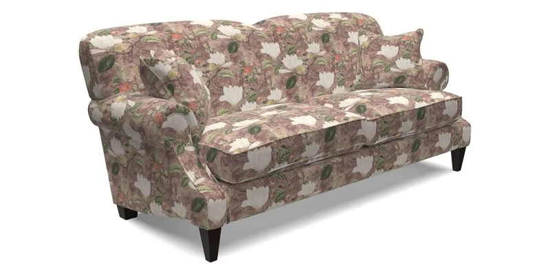 Tangmere 3 Seater Sofa in Floral Linen L'Oiseaux Tapestry 