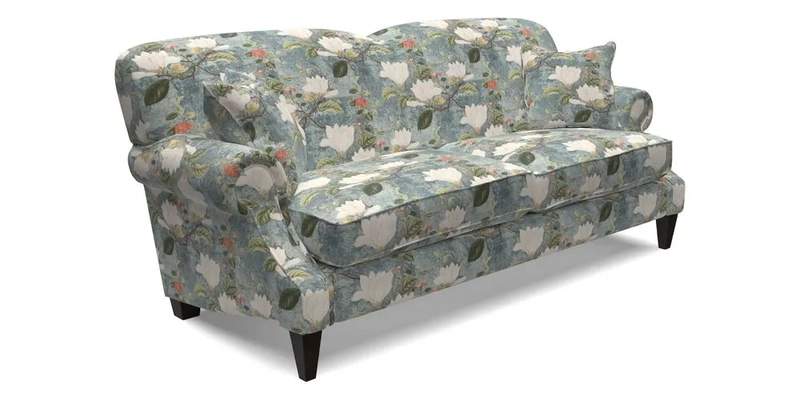 Tangmere 3 Seater Sofa in Floral Linen L'Oiseaux Tapestry 