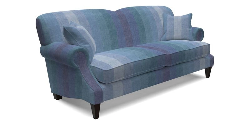 Tangmere 3 Seater Sofa in Floral Linen L'Oiseaux Tapestry 