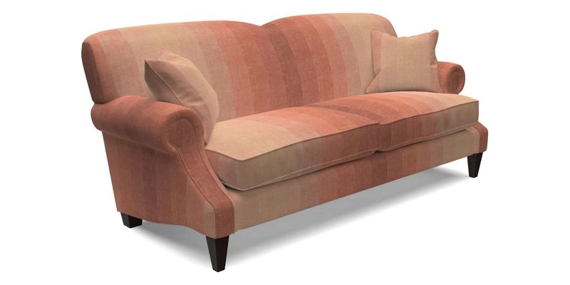 Tangmere 3 Seater Sofa in Floral Linen L'Oiseaux Tapestry 