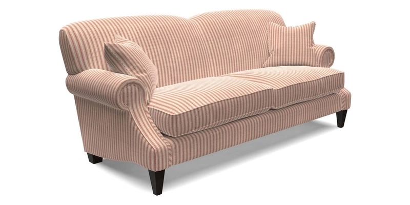 Tangmere 3 Seater Sofa in Floral Linen L'Oiseaux Tapestry 