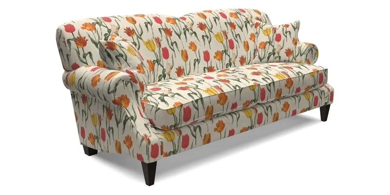 Tangmere 3 Seater Sofa in Floral Linen L'Oiseaux Tapestry 