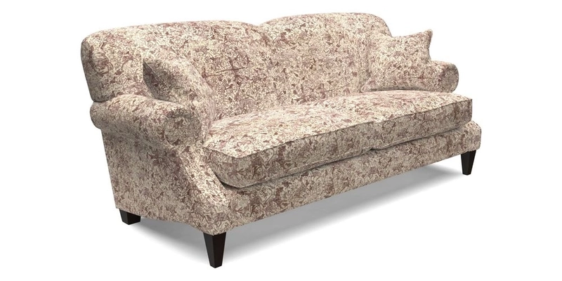 Tangmere 3 Seater Sofa in Floral Linen L'Oiseaux Tapestry 