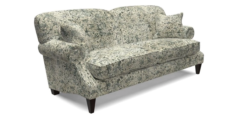 Tangmere 3 Seater Sofa in Floral Linen L'Oiseaux Tapestry 