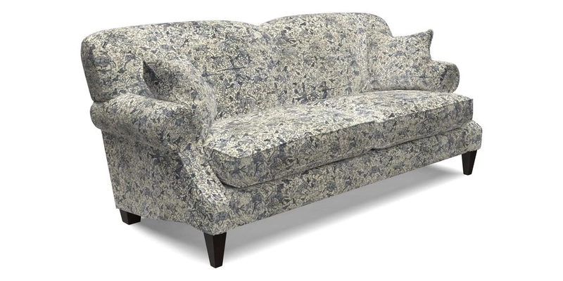 Tangmere 3 Seater Sofa in Floral Linen L'Oiseaux Tapestry 
