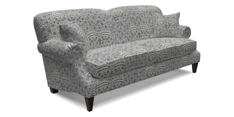 Tangmere 3 Seater Sofa in Floral Linen L'Oiseaux Tapestry 