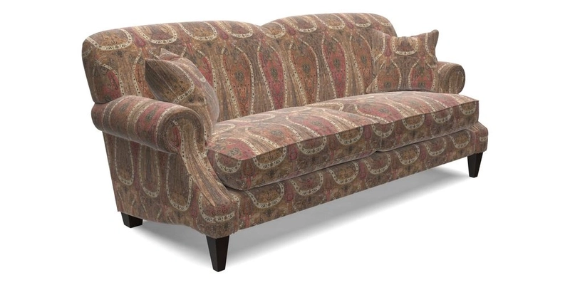 Tangmere 3 Seater Sofa in Floral Linen L'Oiseaux Tapestry 