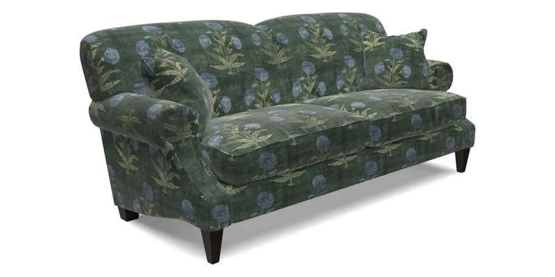 Tangmere 3 Seater Sofa in Floral Linen L'Oiseaux Tapestry 