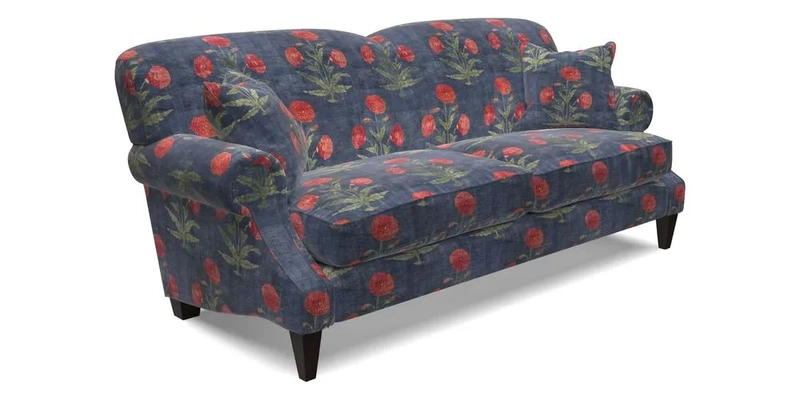 Tangmere 3 Seater Sofa in Floral Linen L'Oiseaux Tapestry 