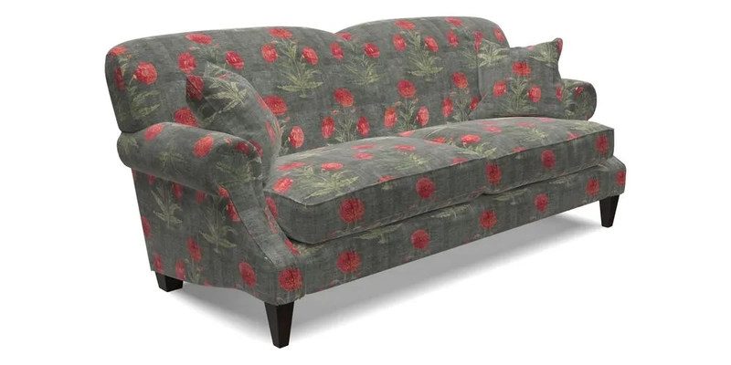 Tangmere 3 Seater Sofa in Floral Linen L'Oiseaux Tapestry 