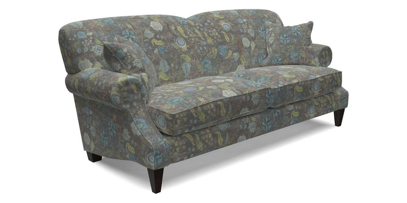 Tangmere 3 Seater Sofa in Floral Linen L'Oiseaux Tapestry 