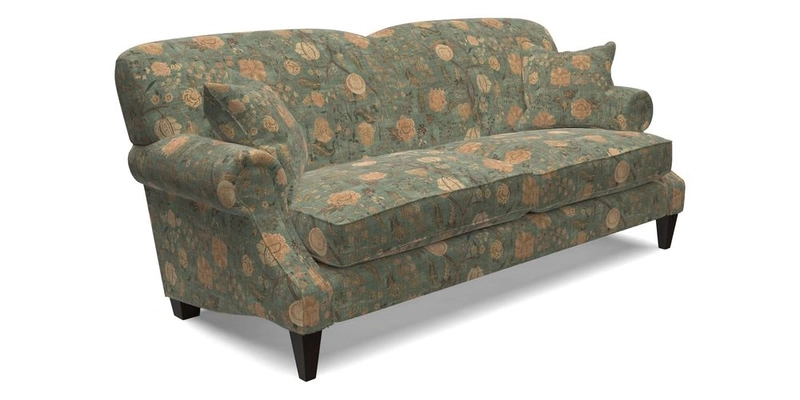 Tangmere 3 Seater Sofa in Floral Linen L'Oiseaux Tapestry 