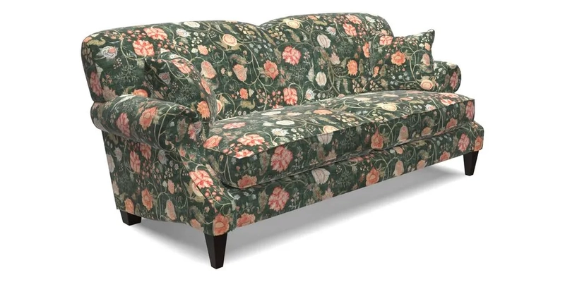 Tangmere 3 Seater Sofa in Floral Linen L'Oiseaux Tapestry 