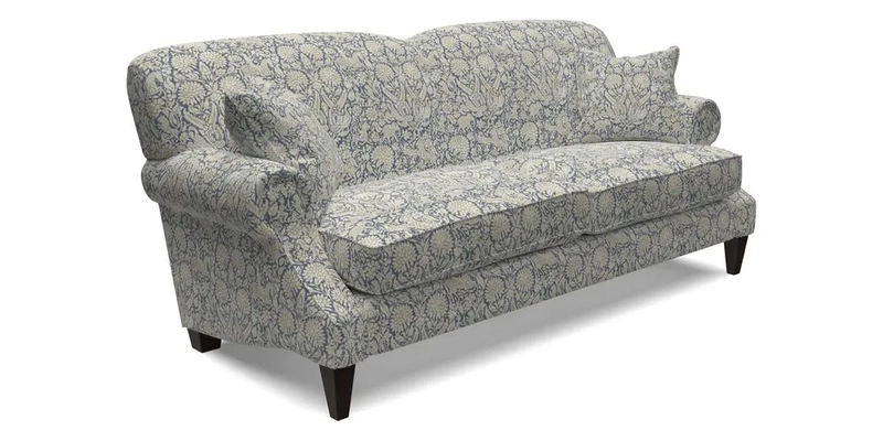 Tangmere 3 Seater Sofa in Floral Linen L'Oiseaux Tapestry 