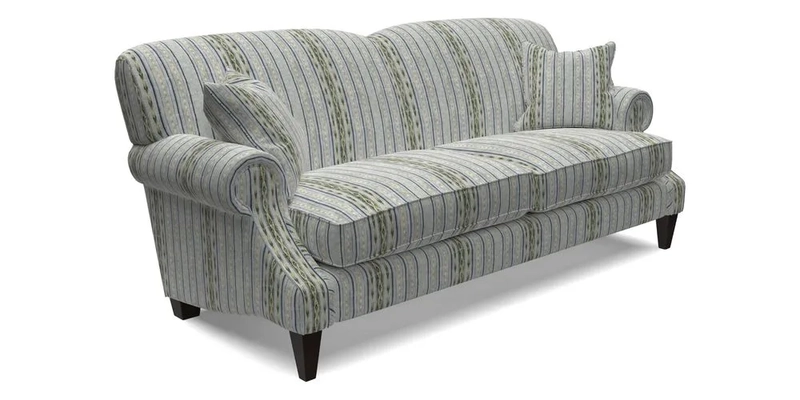 Tangmere 3 Seater Sofa in Floral Linen L'Oiseaux Tapestry 