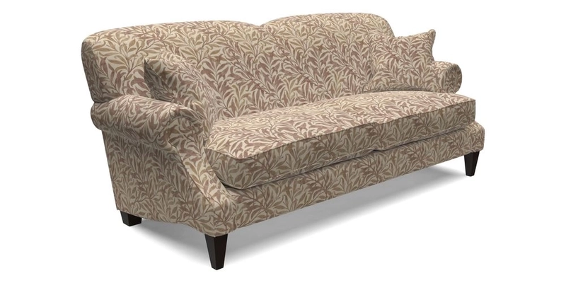 Tangmere 3 Seater Sofa in Floral Linen L'Oiseaux Tapestry 