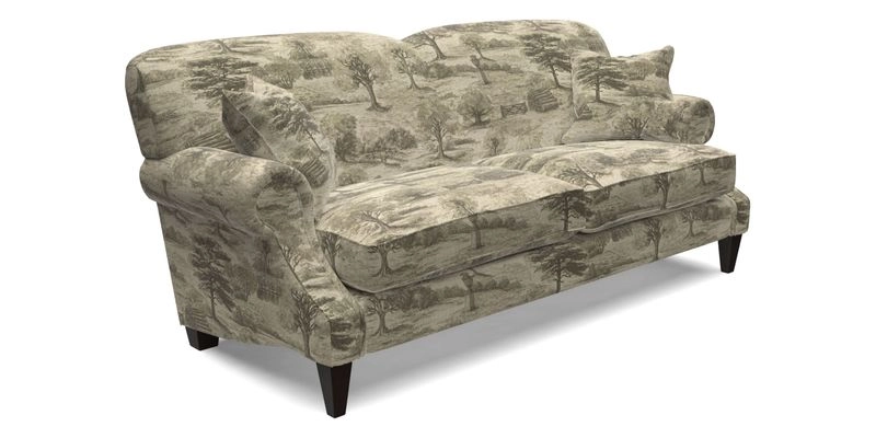 Tangmere 3 Seater Sofa in Floral Linen L'Oiseaux Tapestry 