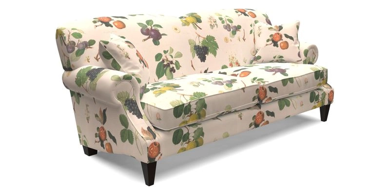 Tangmere 3 Seater Sofa in Floral Linen L'Oiseaux Tapestry 
