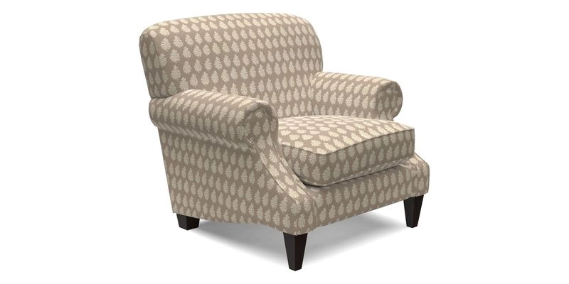 Tangmere Chair in Two Tone Plain Biscuit