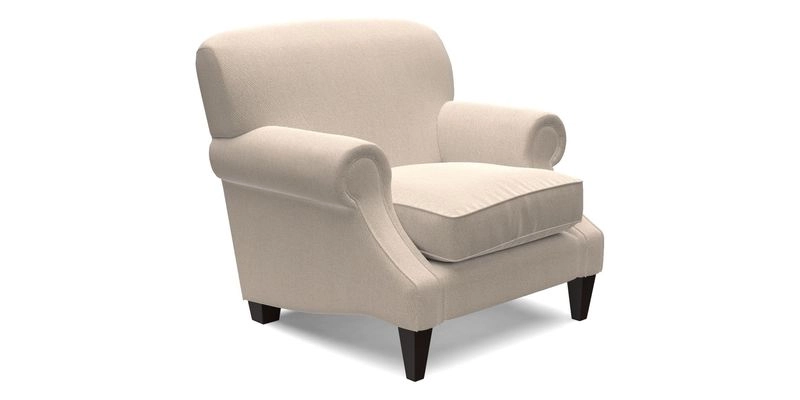 Tangmere Chair in Two Tone Plain Biscuit