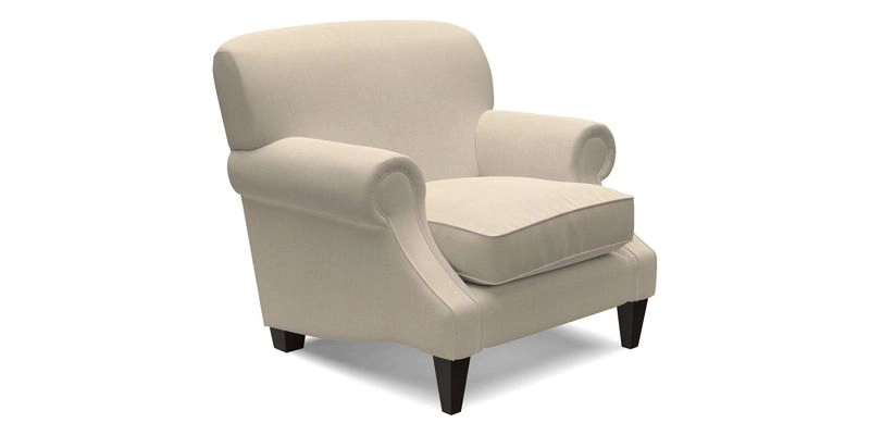 Tangmere Chair in Two Tone Plain Biscuit