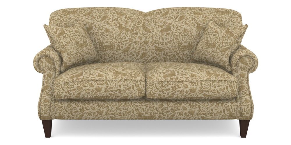 Product photograph of Tangmere 2 5 Seater Sofa In V A Drawn From Nature - Bird And Rabbit - Gold from Sofas and Stuff Limited