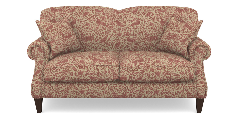 Product photograph of Tangmere 2 5 Seater Sofa In V A Drawn From Nature - Bird And Rabbit - Red from Sofas and Stuff Limited