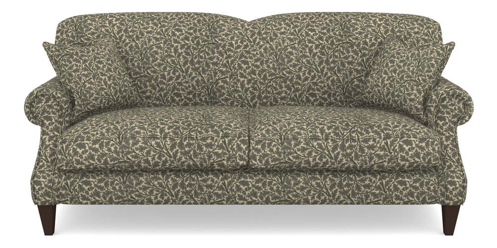 Product photograph of Tangmere 3 Seater Sofa In V A Drawn From Nature Collection - Oak Tree - Dark Green from Sofas and Stuff Limited