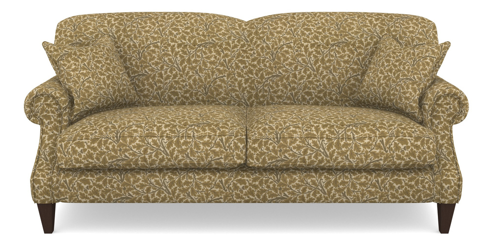 Product photograph of Tangmere 3 Seater Sofa In V A Drawn From Nature Collection - Oak Tree - Gold from Sofas and Stuff Limited