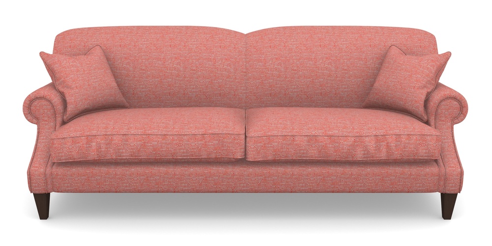 Product photograph of Tangmere 4 Seater Sofa In Aqua Clean Hove - Chilli from Sofas and Stuff Limited