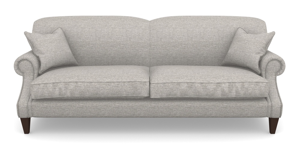 Product photograph of Tangmere 4 Seater Sofa In Aqua Clean Hove - Grey from Sofas and Stuff Limited