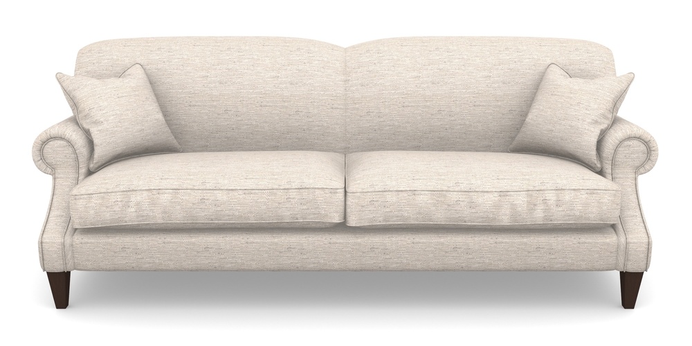 Product photograph of Tangmere 4 Seater Sofa In Aqua Clean Hove - Oatmeal from Sofas and Stuff Limited