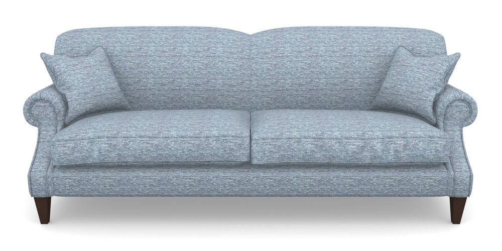 Product photograph of Tangmere 4 Seater Sofa In Aqua Clean Oban - Denim from Sofas and Stuff Limited