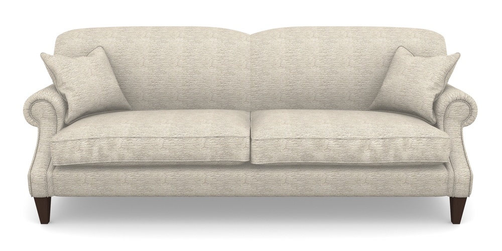 Product photograph of Tangmere 4 Seater Sofa In Aqua Clean Oban - Travertine from Sofas and Stuff Limited