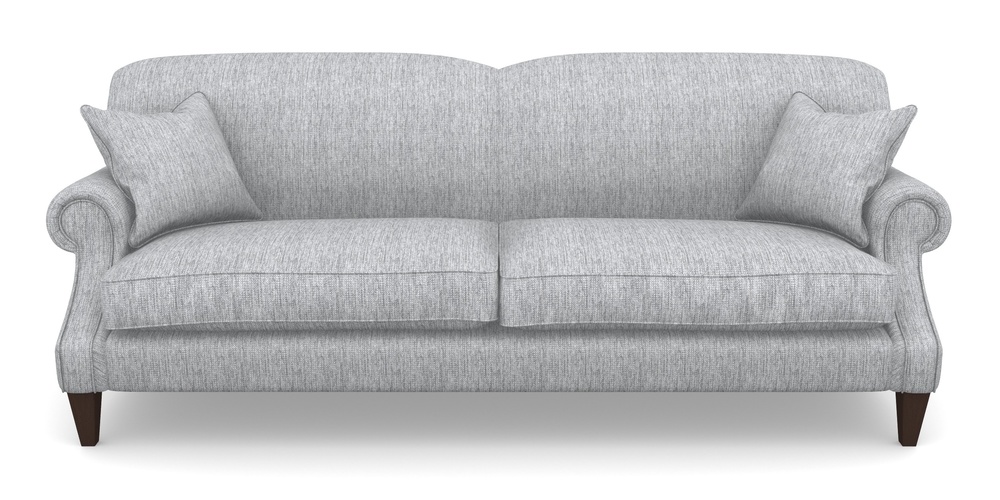 Product photograph of Tangmere 4 Seater Sofa In Aqua Clean Tenby - Silver from Sofas and Stuff Limited
