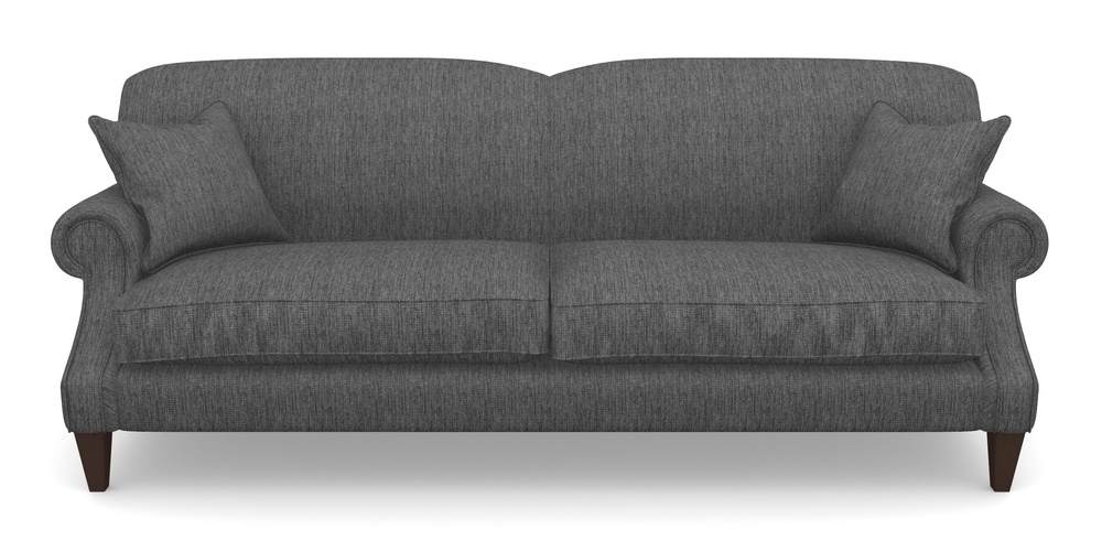 Product photograph of Tangmere 4 Seater Sofa In Aqua Clean Tenby - Slate from Sofas and Stuff Limited