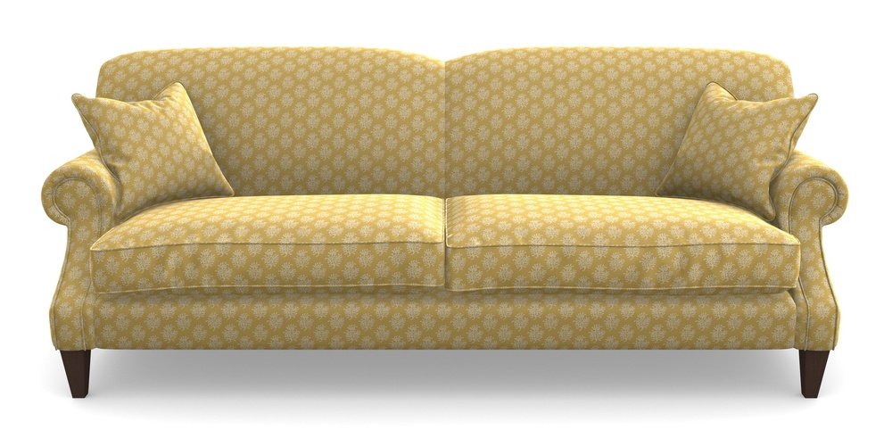 Product photograph of Tangmere 4 Seater Sofa In Cloth 21 - Coral 1 - Canary from Sofas and Stuff Limited