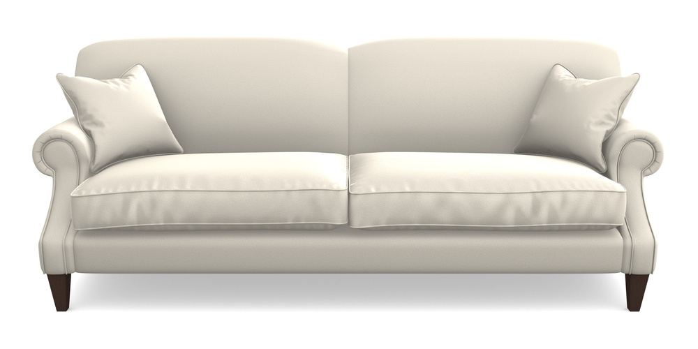 Product photograph of Tangmere 4 Seater Sofa In Clever Glossy Velvet - Vintage Lace from Sofas and Stuff Limited