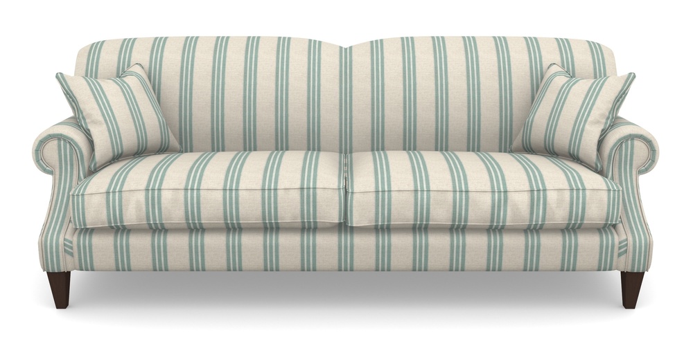 Product photograph of Tangmere 4 Seater Sofa In Cloth 18 Stripes - Bengal - Basil from Sofas and Stuff Limited