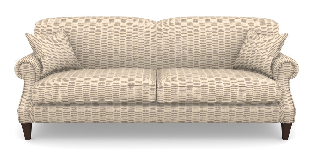 Product photograph of Tangmere 4 Seater Sofa In Cloth 18 - Daub - Berry from Sofas and Stuff Limited