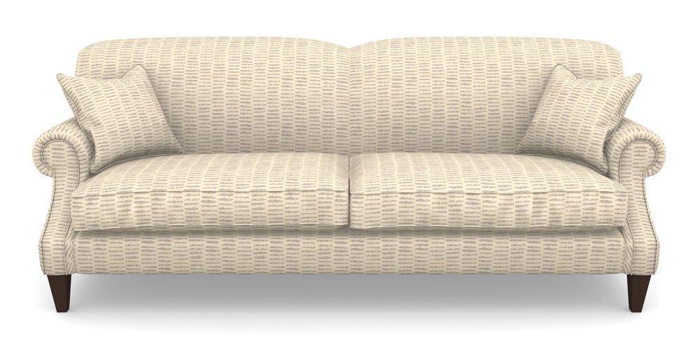 Product photograph of Tangmere 4 Seater Sofa In Cloth 18 - Daub - Lavender from Sofas and Stuff Limited